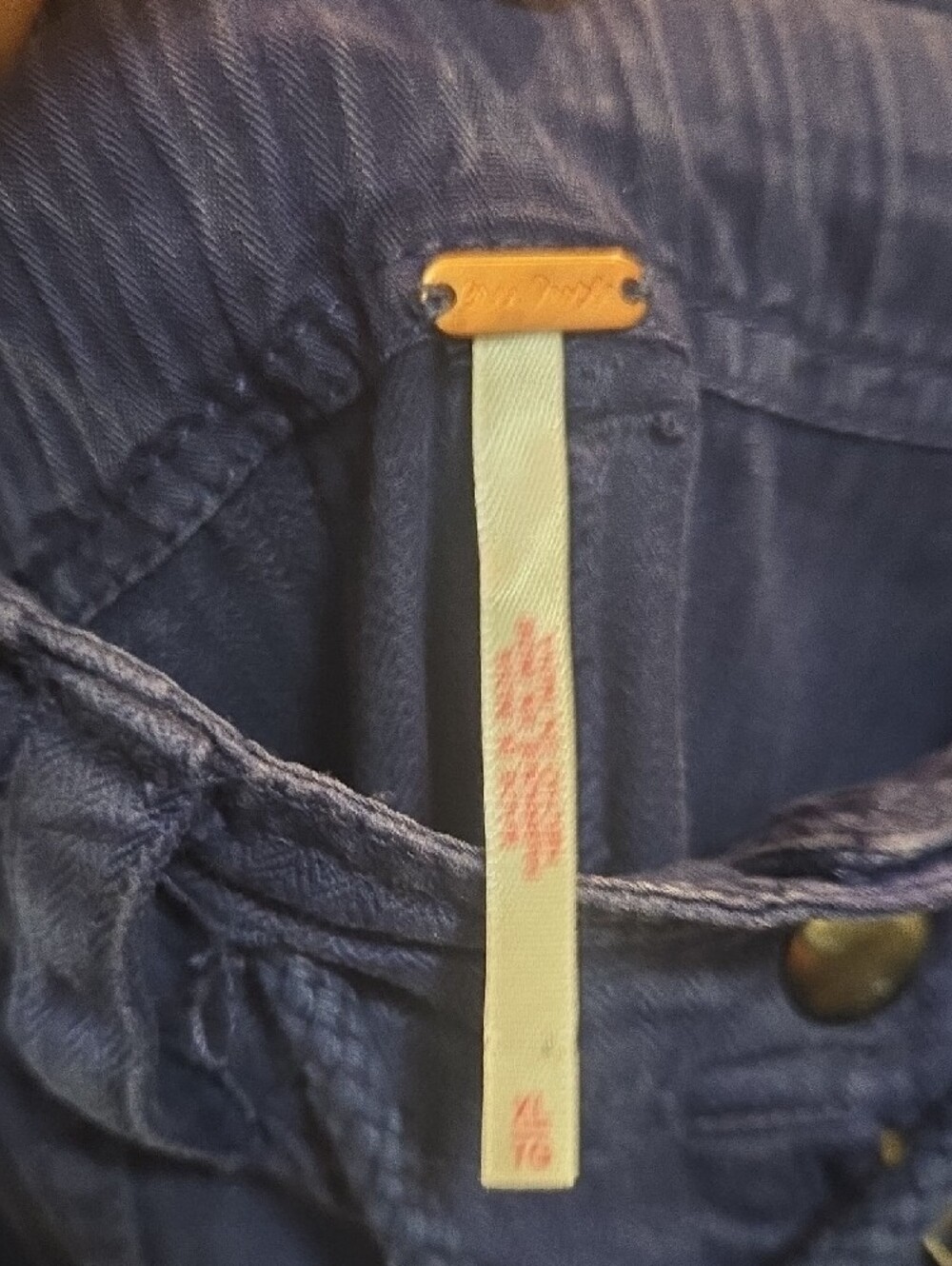 Free People Navy Blue Utility Pants - Picture 2 of 10